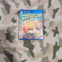 SpongeBob SquarePants Battle For Bikini Bottom Rehydrate Ps4