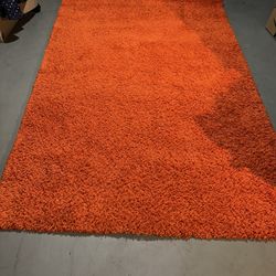 Orange Area Rug