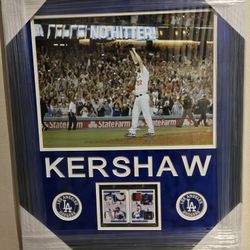 Dodgers Clayton Kershaw Memorabilia Piece