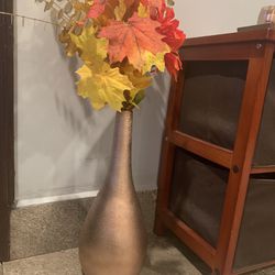 Decorative Vase With Artificial