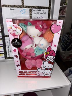 Hello Kitty and Friends Plush Valentine’s Day Bouquet Plush New Quantity Avail