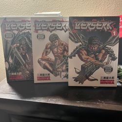 Berserk Manga Vol 1-3