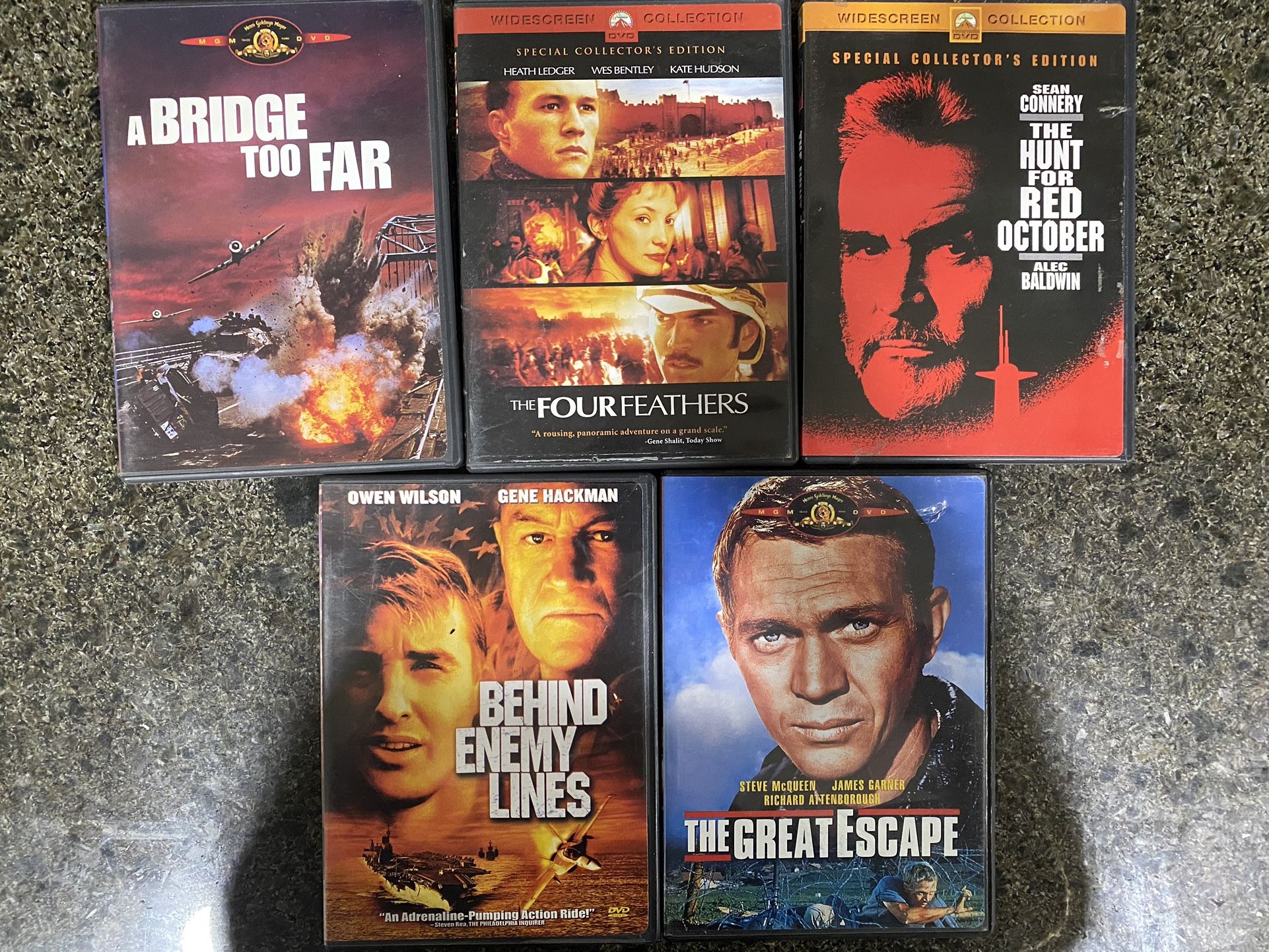 War Movies DVDs