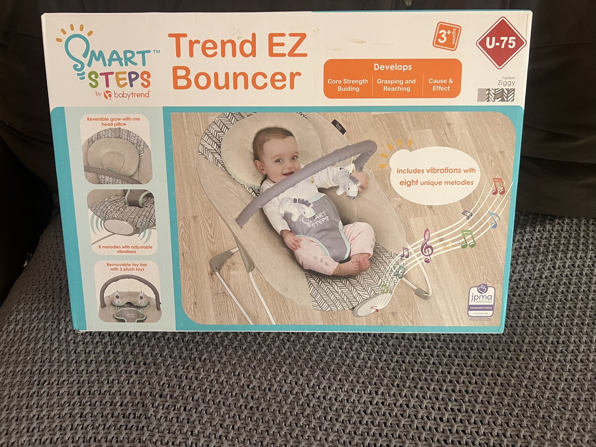 Baby Trend EZ Bouncer With Eight Melodies