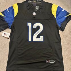 Puka Nacua Rams Midnight blue jersey (Large)