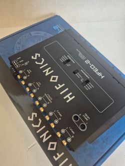 HIFONICS 4 BAND EQUALIZER WITH LINEDRIVE