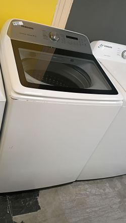 Jumbo top load Samsung washer no agitator with warranty delivery available fee depends on address 🏠🛣️🛻