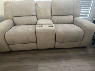 2 Reclining Sofas and Love Seat