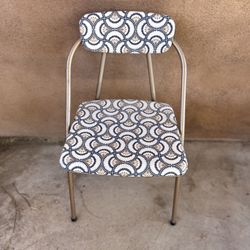 4 Mid Century Folding Chairs