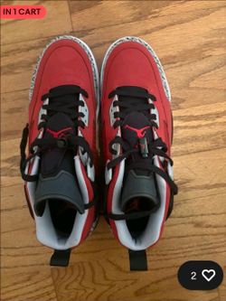 Spizike Low Gym Red/Black-Wolf Grey