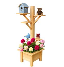 Solid Wood Plant Stand