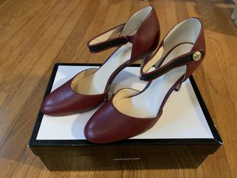Nine West Burgundy Heels