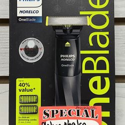 Philips Norelco OneBlade Trim, Edge & Shave New 