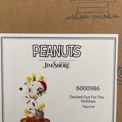Peanuts Snoopy Holidays Jim Shore Figurine