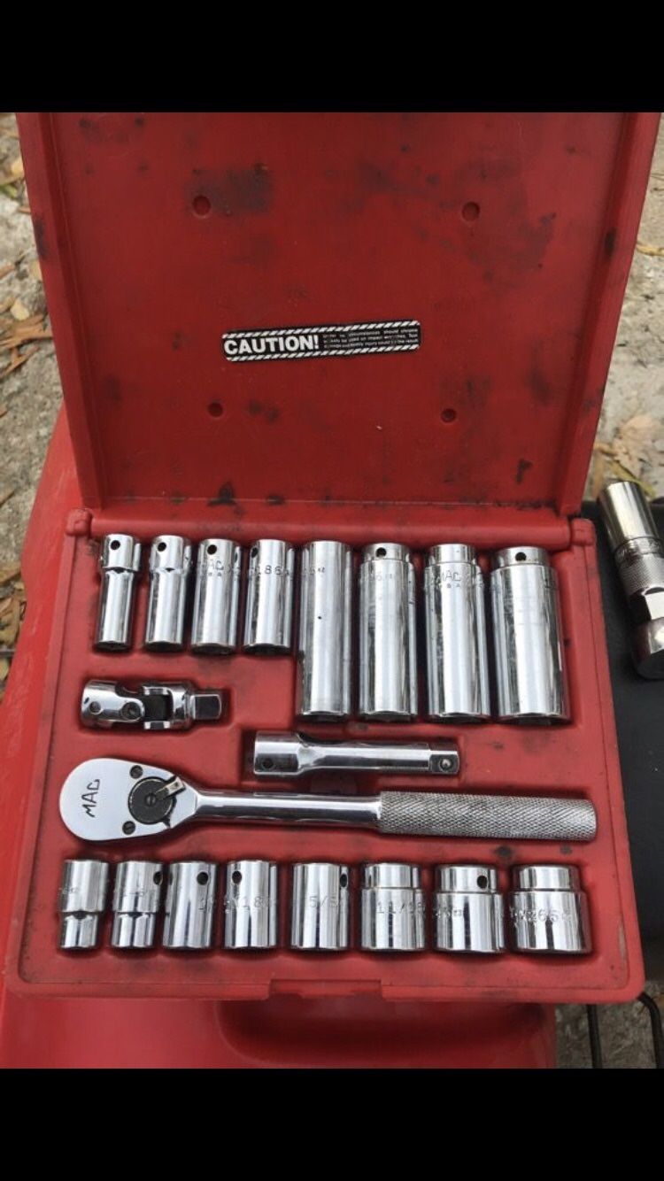 Mac tools sockets set