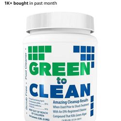 Coral Sea Pool Cleaner Green To Clean