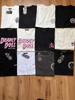 New Chrome Hearts clothing available sizes M-L