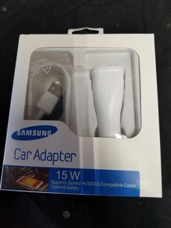 SAMSUNG CAR ADAPTER 15W ORIGINAL (NEW)