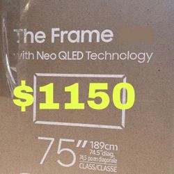 Samsung 75 The Frame Tv