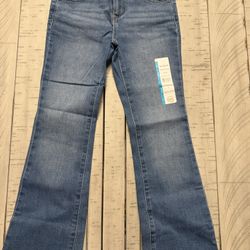 Wonder Nation Girls Bootcut Mid Rise Jean, Size 7
