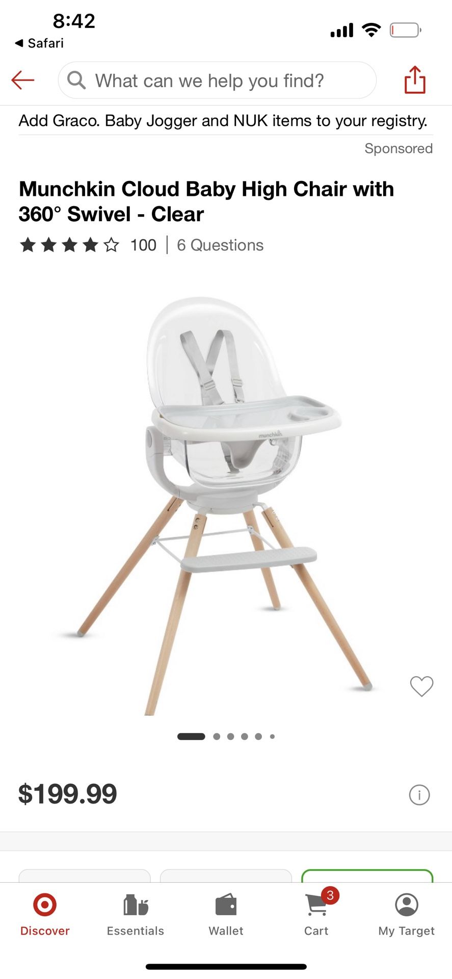 High chair