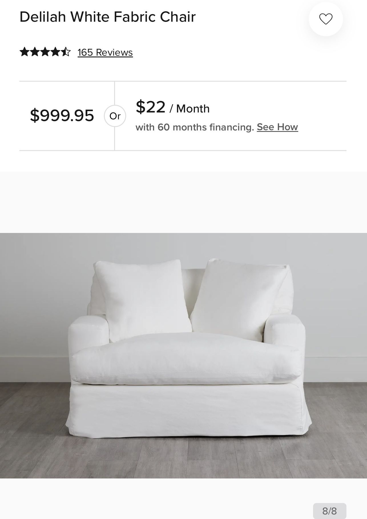 Delilah Model Oversized Chair With Ottoman 