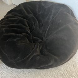 Pottery Barn  PB Teen Large Himalayan Faux Fur Bean Bag Chair. 