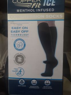 Copper fit ice compression socks