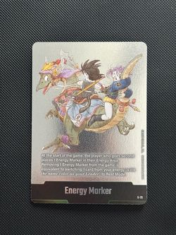 E-72 Energy Marker Dragon Ball Fusion World Manga SB02 Silver Foil