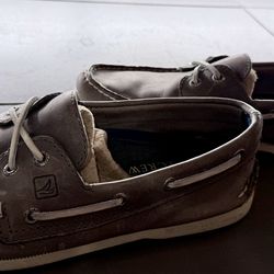 Sperry J Crew boat shoes size 9