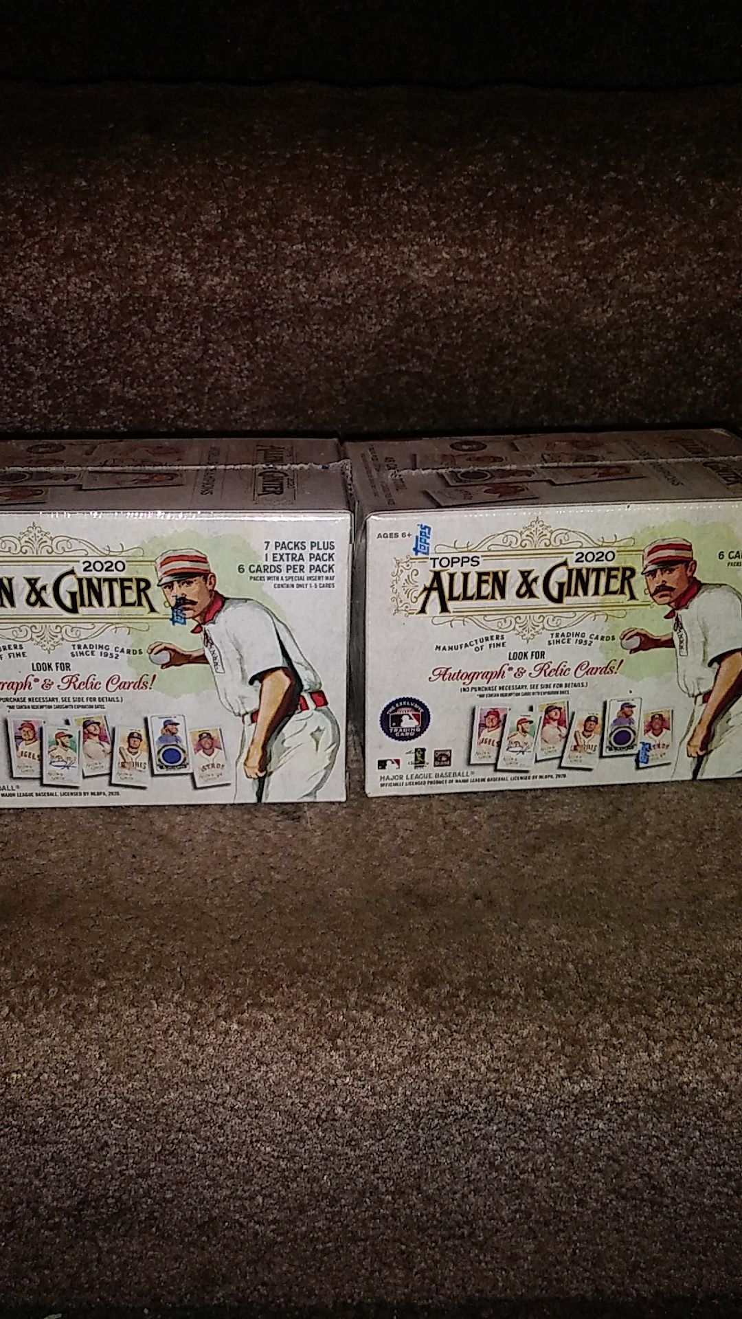 Topps @ Gunter baseball cards