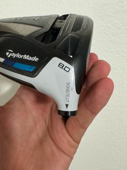 Taylormade SIM driver head 8 degrees