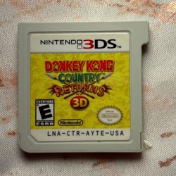 Donkey Kong Country Returns 3D