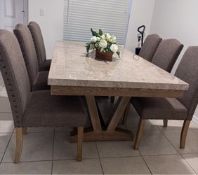 Dining Table with 6 Chairs