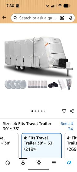 RV cover