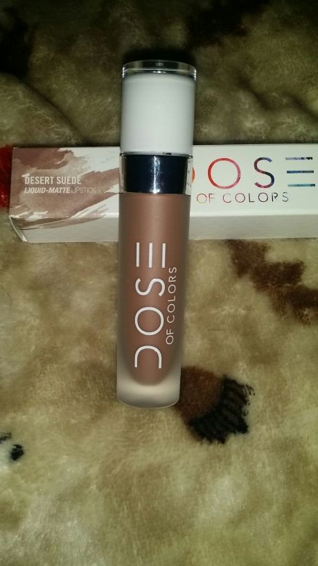 NEW Dose of Colors Liquid Lipstick in Desert Suede Matte - $10 - PARMA