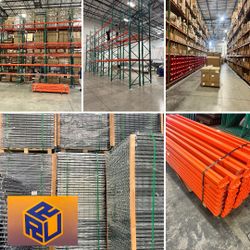 WAREHOUSE SHELVING RACKS AND MORE!!!