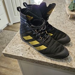 SCARPE DA BOXE “PRO” ADIDAS SPEEDEX 18 NERA/ORO