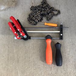 Chain Saw Sharpening Tool