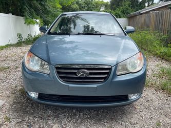 HYUNDAI ELANTRA SE, color azul, año 2007