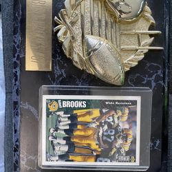 Green Bay Packers Robert Brooks #87 Plaque 