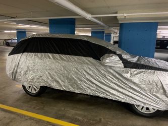 Titan car cover.  Small size 175, medium size 200” and large size 210”.