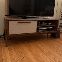 Modern Mid Century Wooden TV Stand