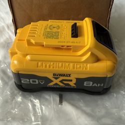DeWalt  Battery 8Ah New $130 New Power Pack