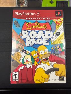 The Simpsons Road Rage PS2 Greatest Hits