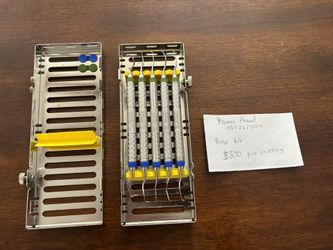 Dental Hygiene Instruments With Cassettes