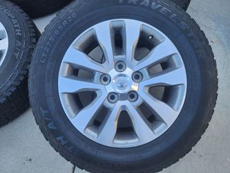 20" Toyota TUNDRA SEQUOIA LAND CRUISER LEXUS LX WHEELS RIMS TIRES