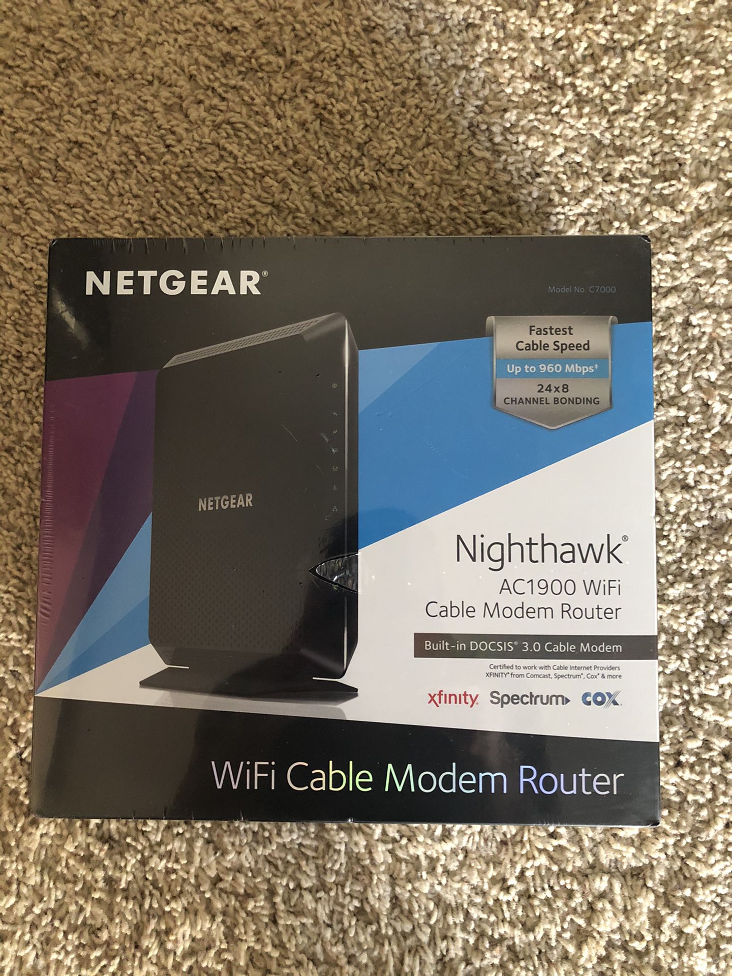 Brand new Netgear cable modem router