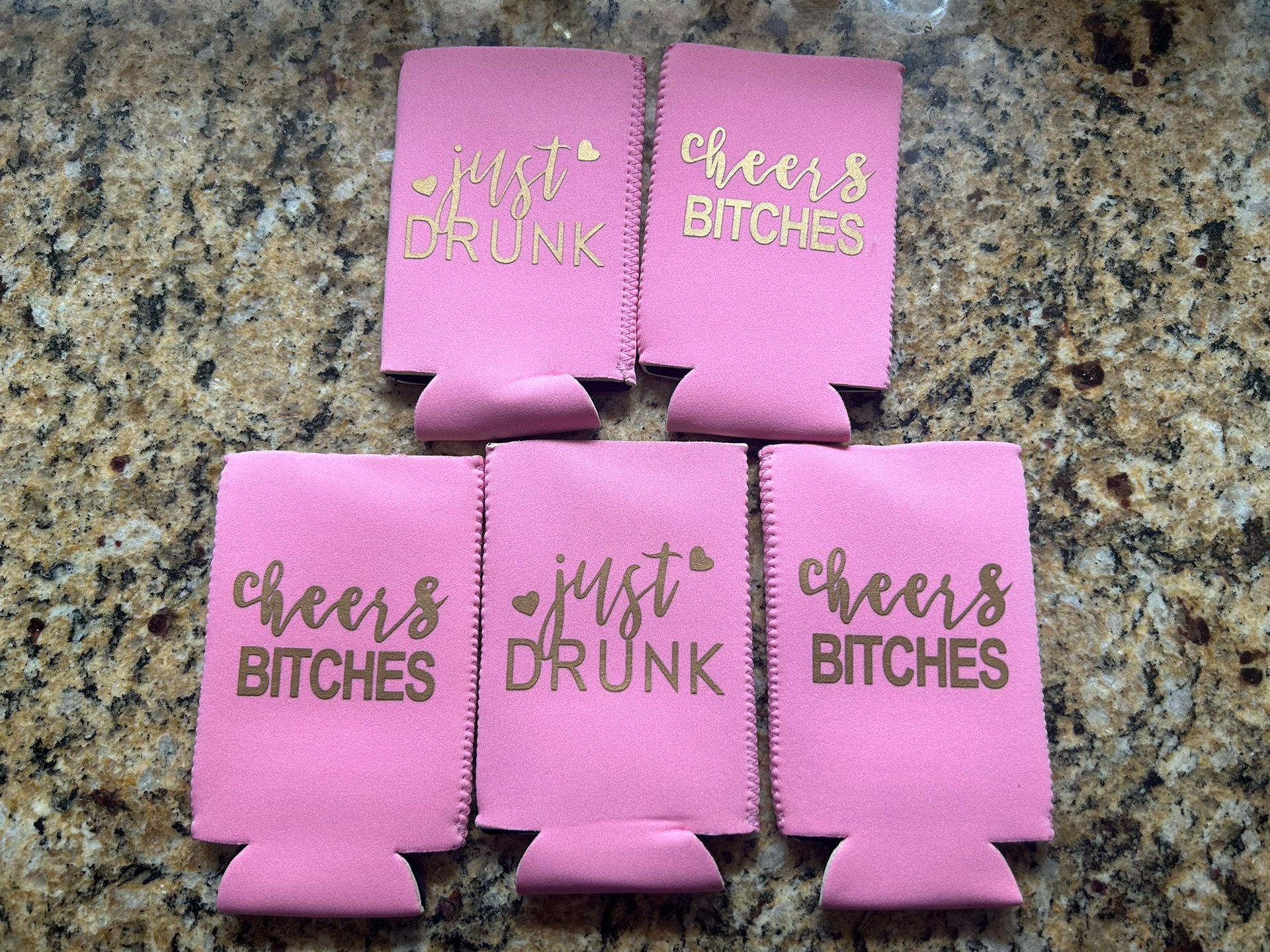 Bachelorette Slim Can Cooler (5 Pink)
