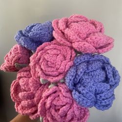 Crochet rose Bouquet